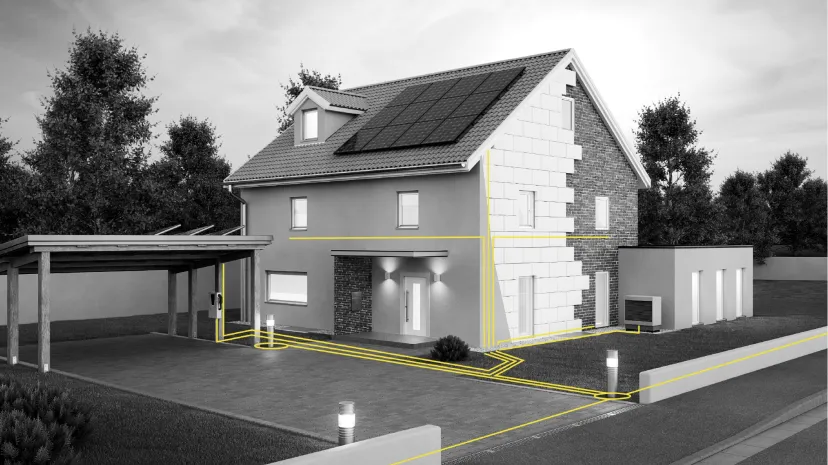 FRÄNKISCHE yerden ısıtma sistemleri - PE-Xa boru ile konforlu ve enerji verimli ısıtma